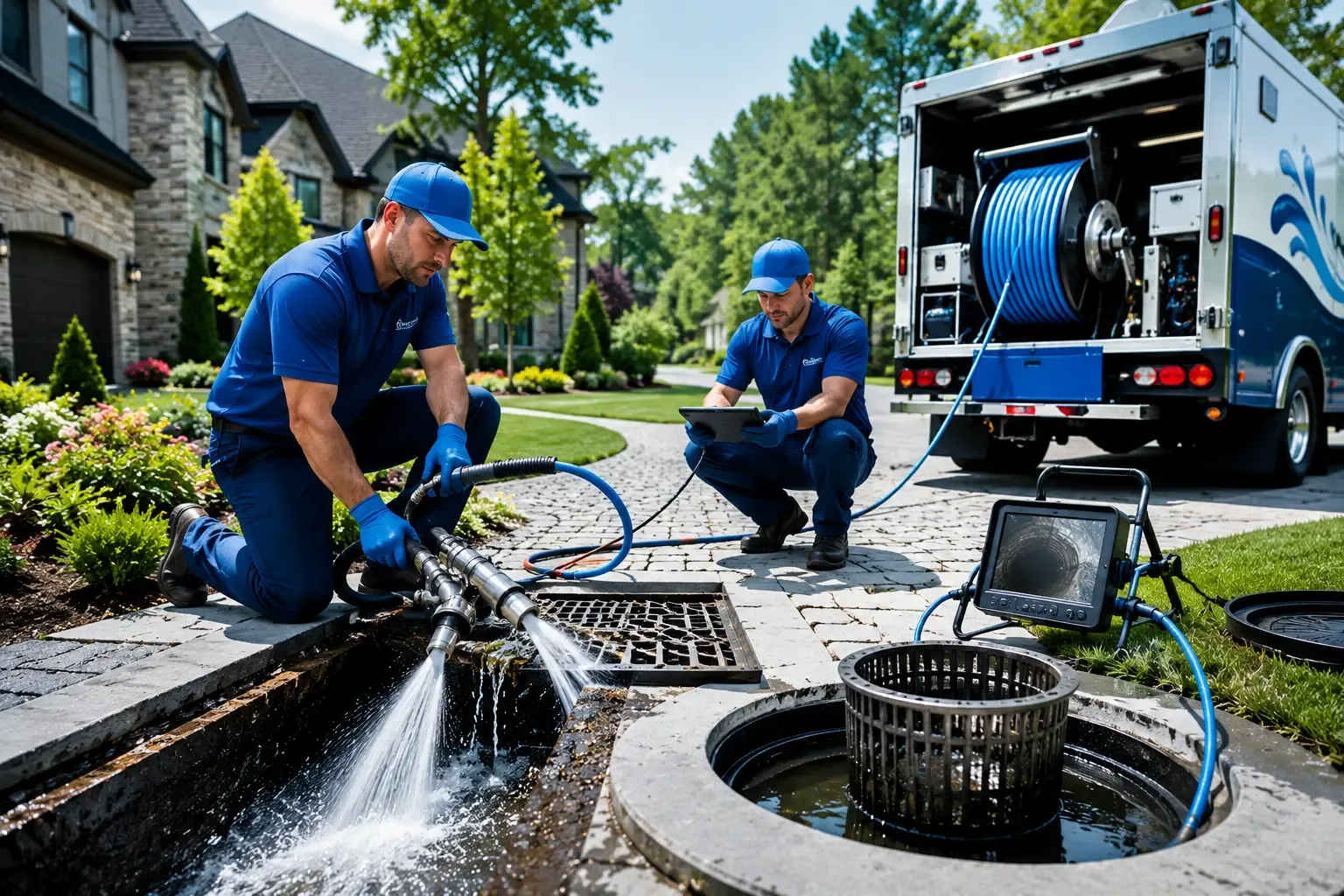Local outdoor drain cleaning professionals in Rowena, TX